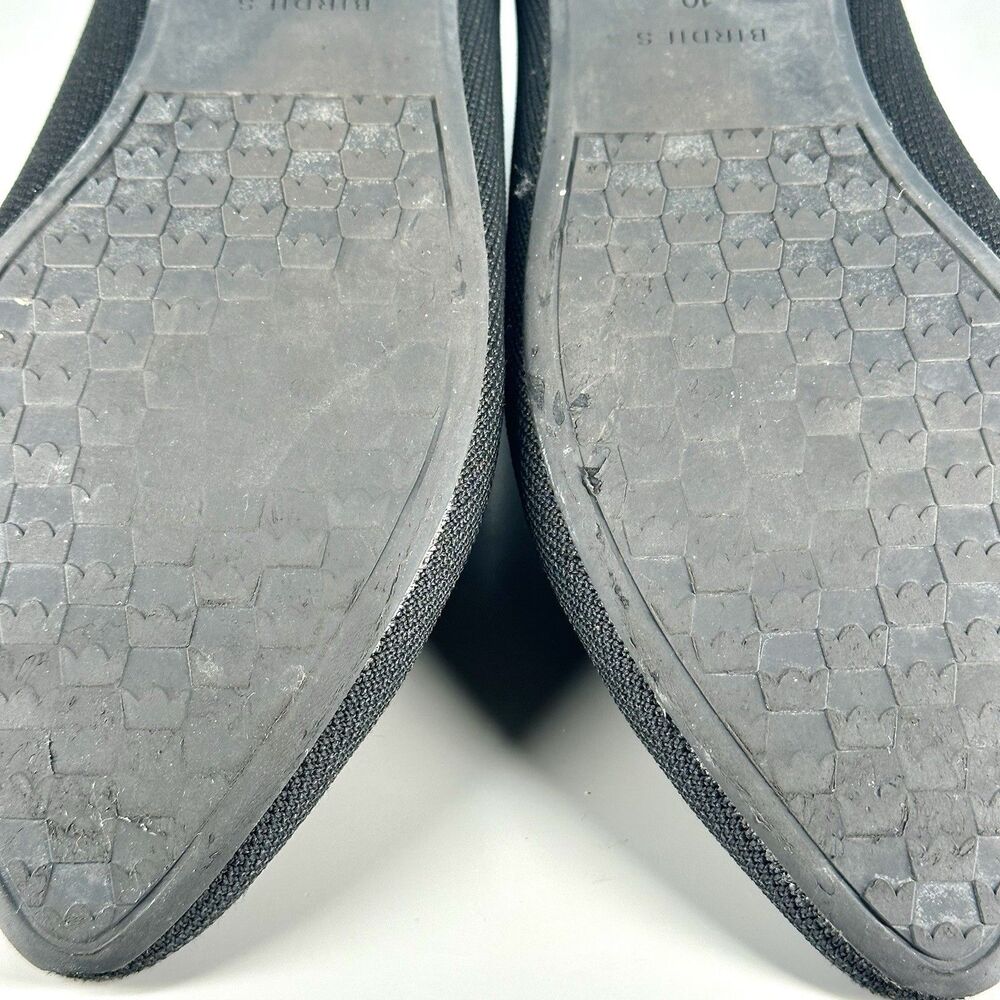 Birdies Women's Size 10 Black The Blackbird Flat Slip On Knit Loafer Shoes - Picture 12 of 12